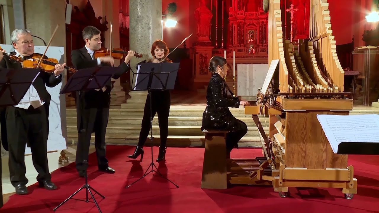 Haydn: Concerto per organo e orchestra in Do M Hob: XVIII:1 Allegro moderato - Largo - Allegro molto