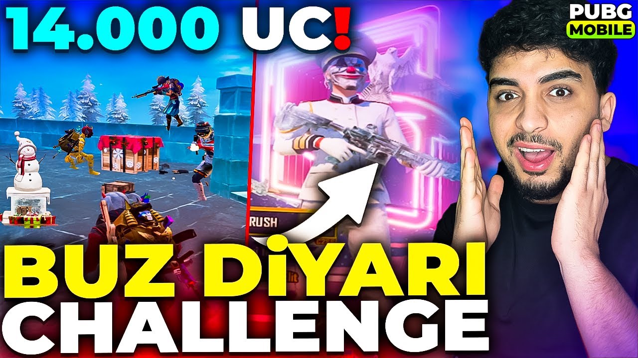 BUZDIYARI CHALLENGE!? 😱 14.000 UC QAZANDI!? / PUBG MOBILE