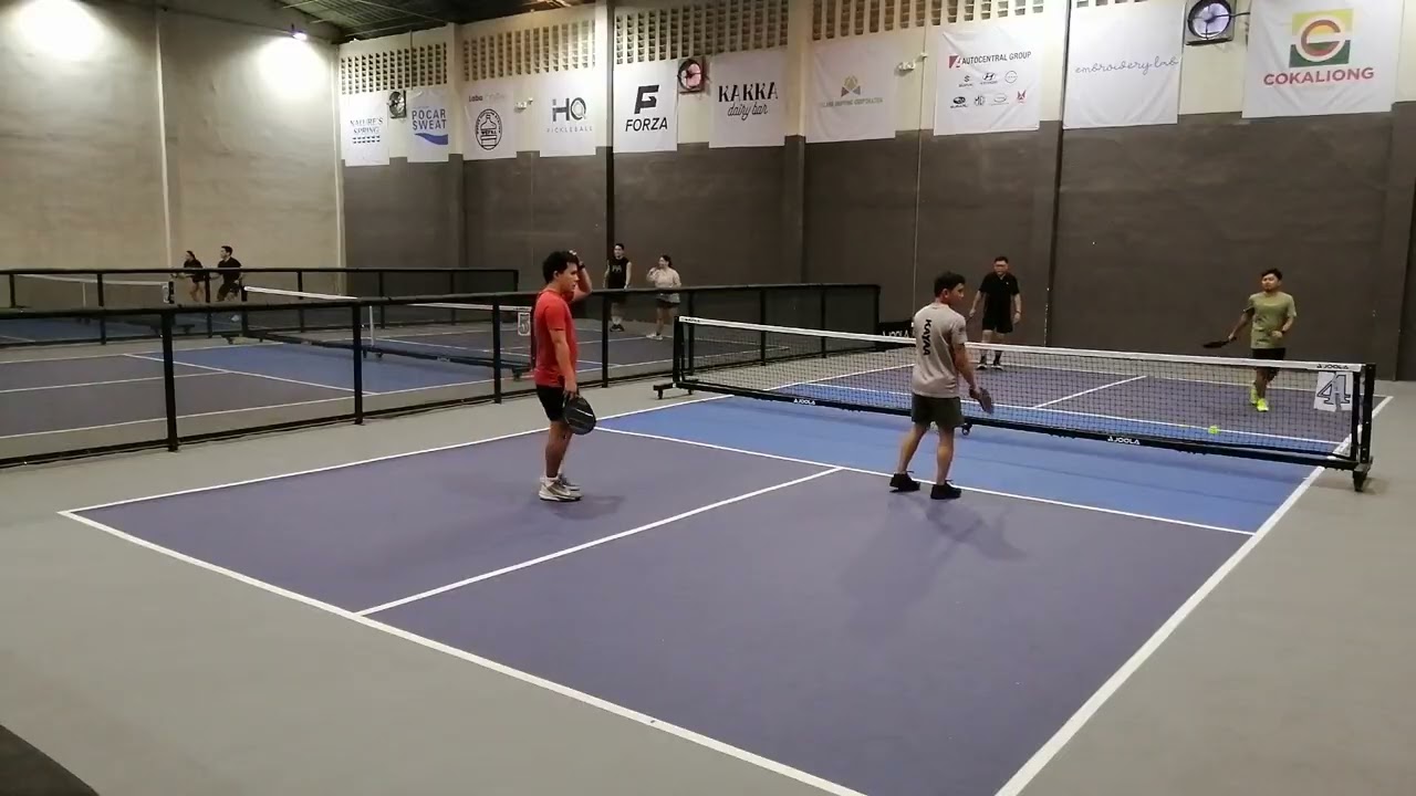Slice & Smash Men's Doubles 🤩🔥 Andy-Rogelio vs Josua-Julie Anthony