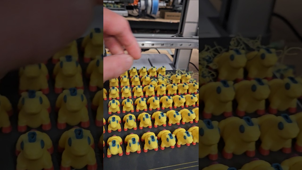 Типичное воскресное утро на печатной ферме #3dprinting #3dprint #dancyn3dprints #3dprintacademy