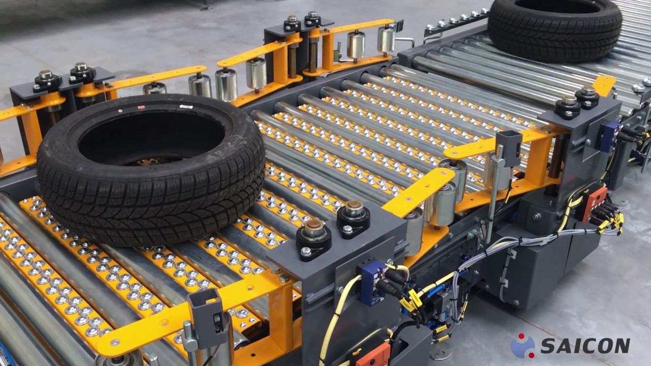 Automated tire handling system