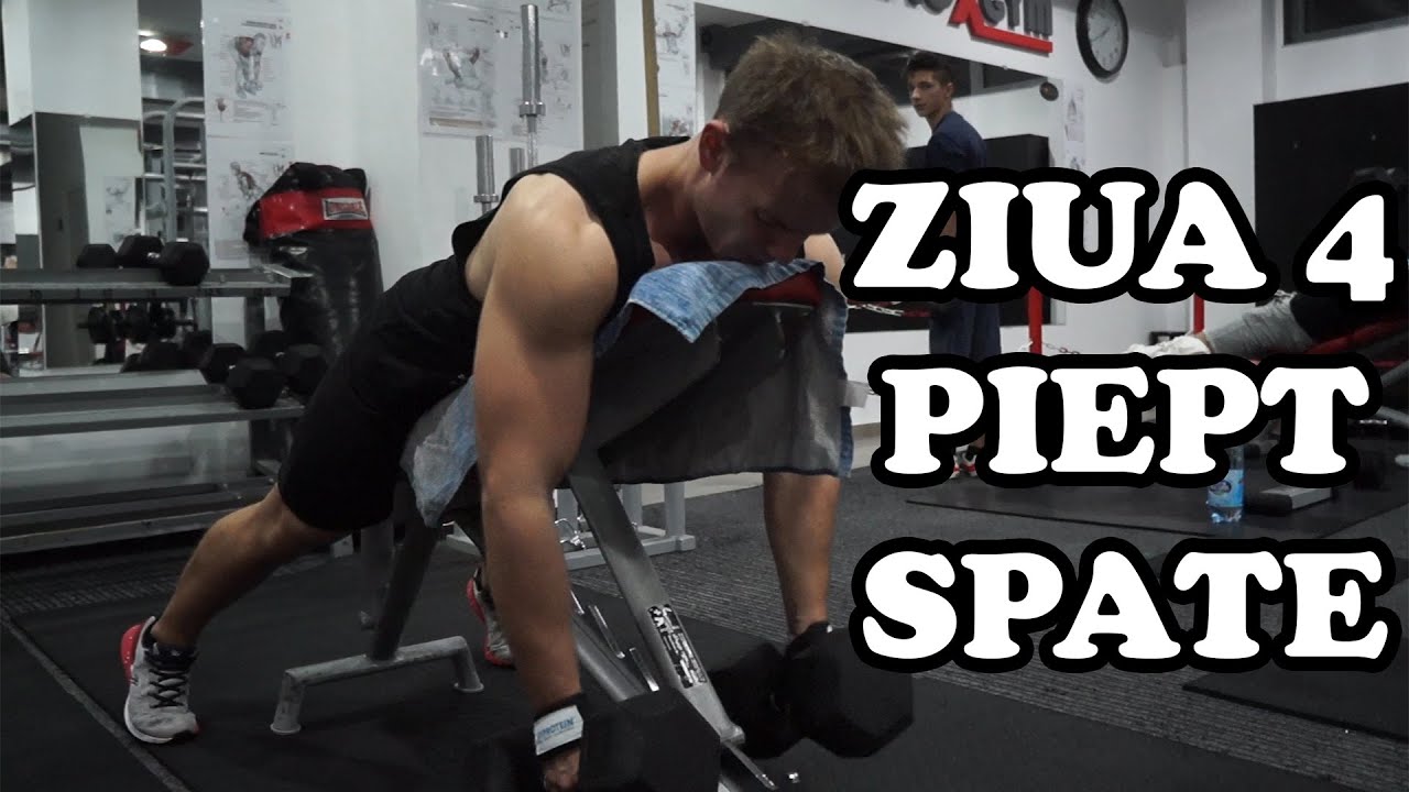Piept | Spate | Ziua 4 | Program incepatori