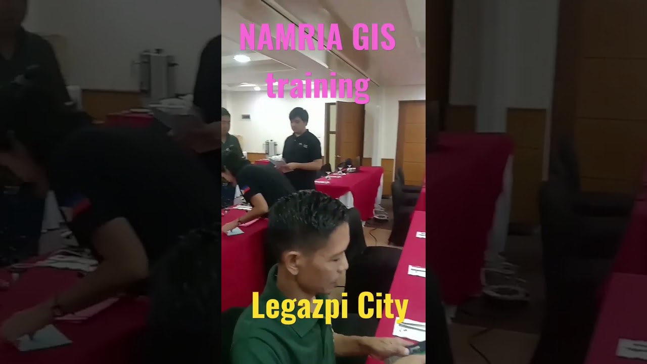 NAMRIA GIS training