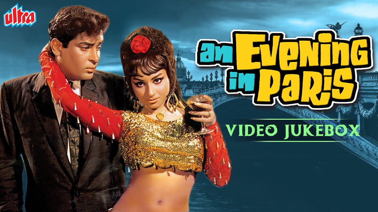 An Evening In Paris 4K Jukebox | Full Album | Shammi Kapoor | Sharmila Tagore| Raat Ke Humsafar