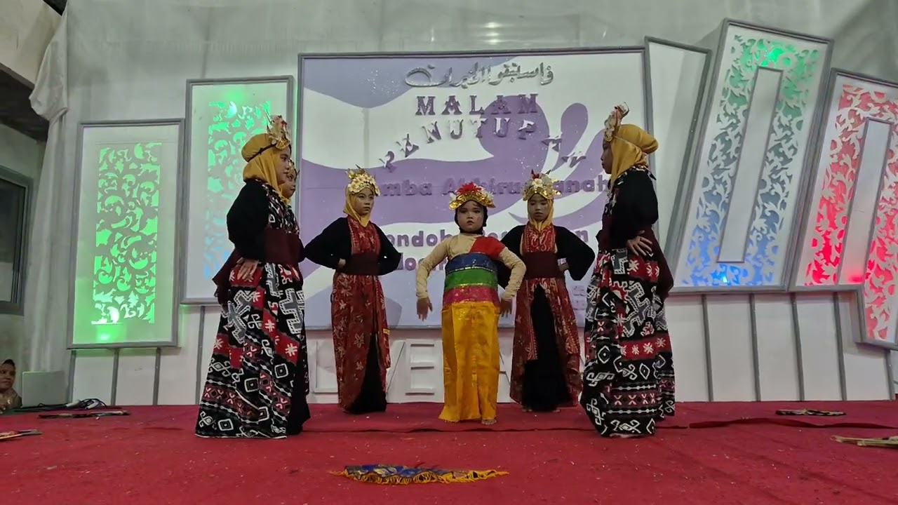 malam penutupan lomba ahirus sanah. Banat 1 sidogiri
