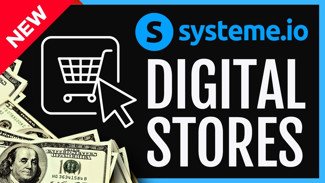 Создайте свой цифровой магазин с Systeme.io (НОВАЯ ФУНКЦИЯ)