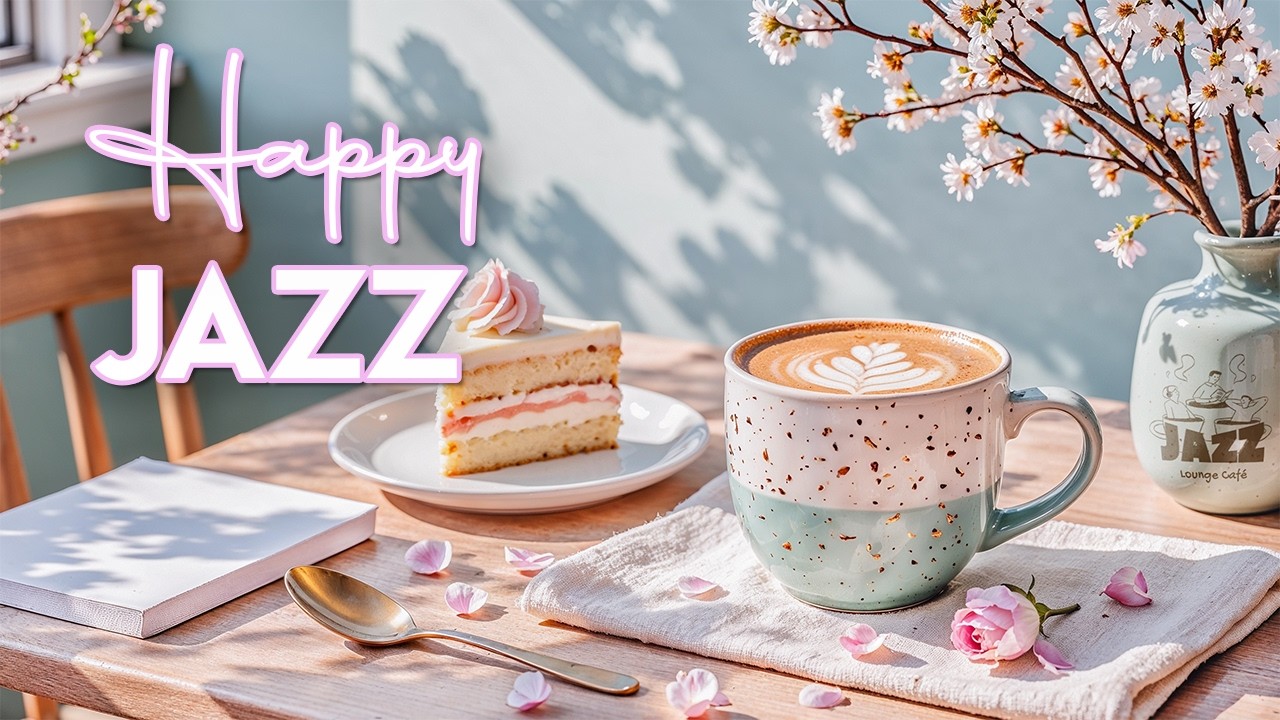 Happy Morning Jazz ☕ Sweet Spring Café Music & Gentle Bossa Nova for Positive Vibes