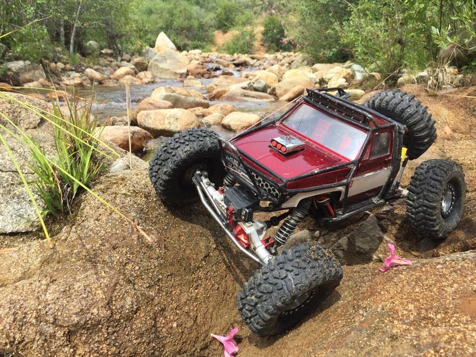 BYOL Gold Run #1 Rc scale crawler event