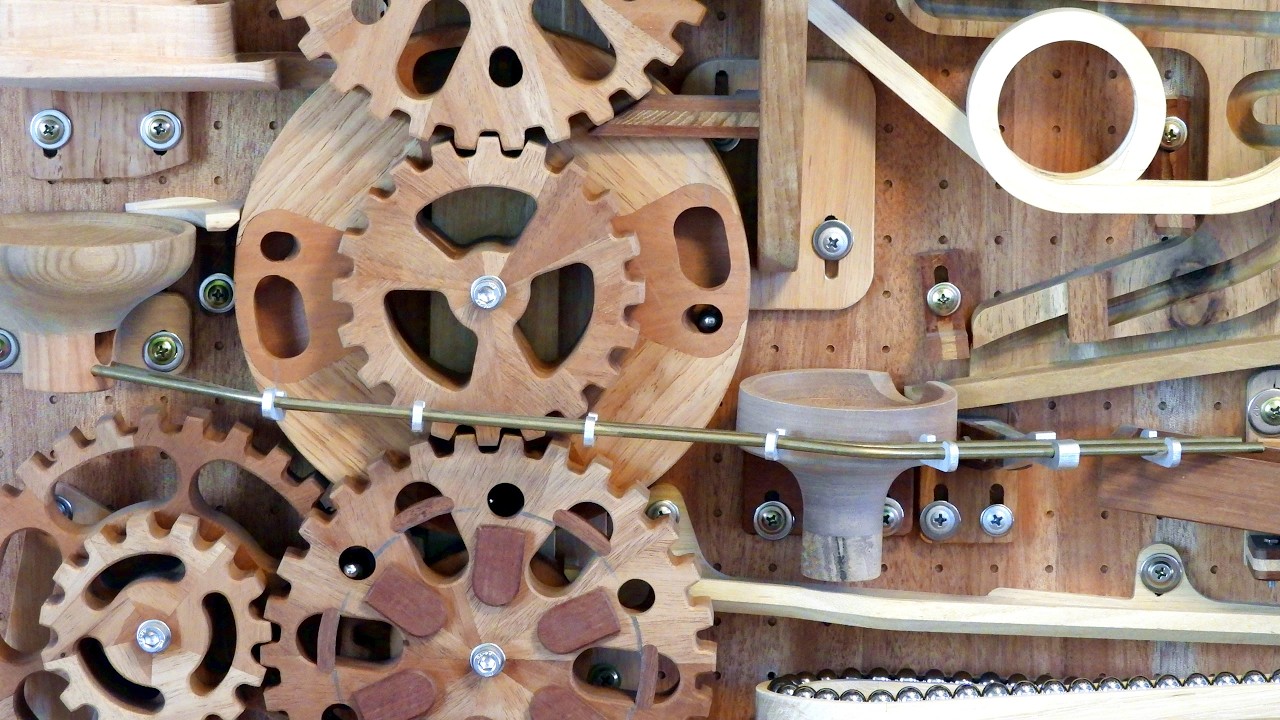 The Wall Marble Run