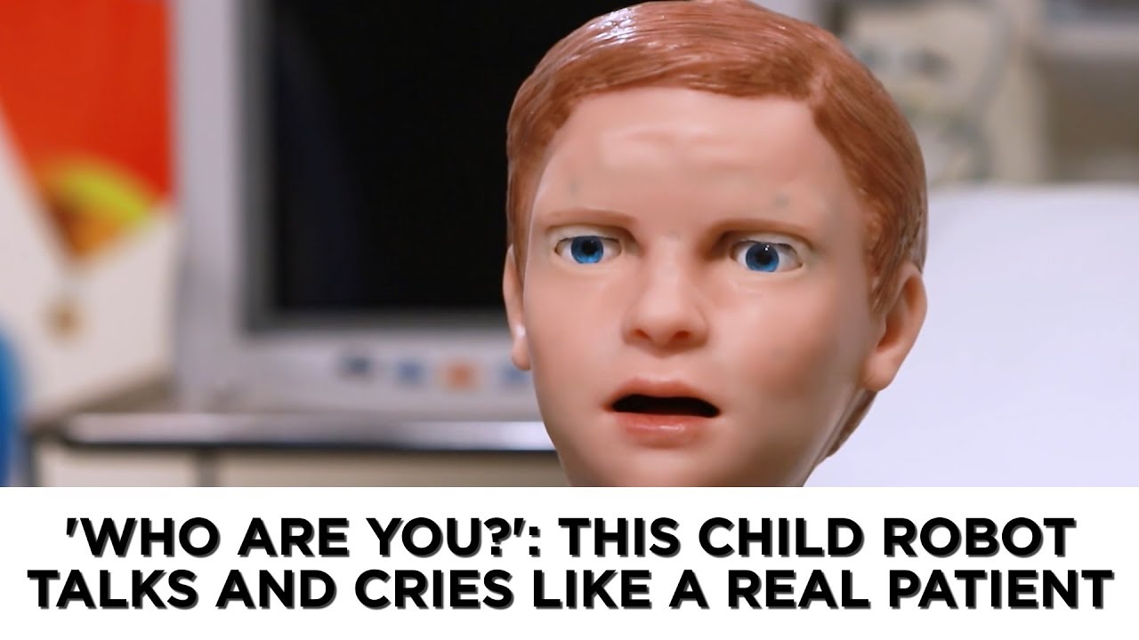 WATCH: Lifelike robot simulates a child by crying, bleeding and screaming