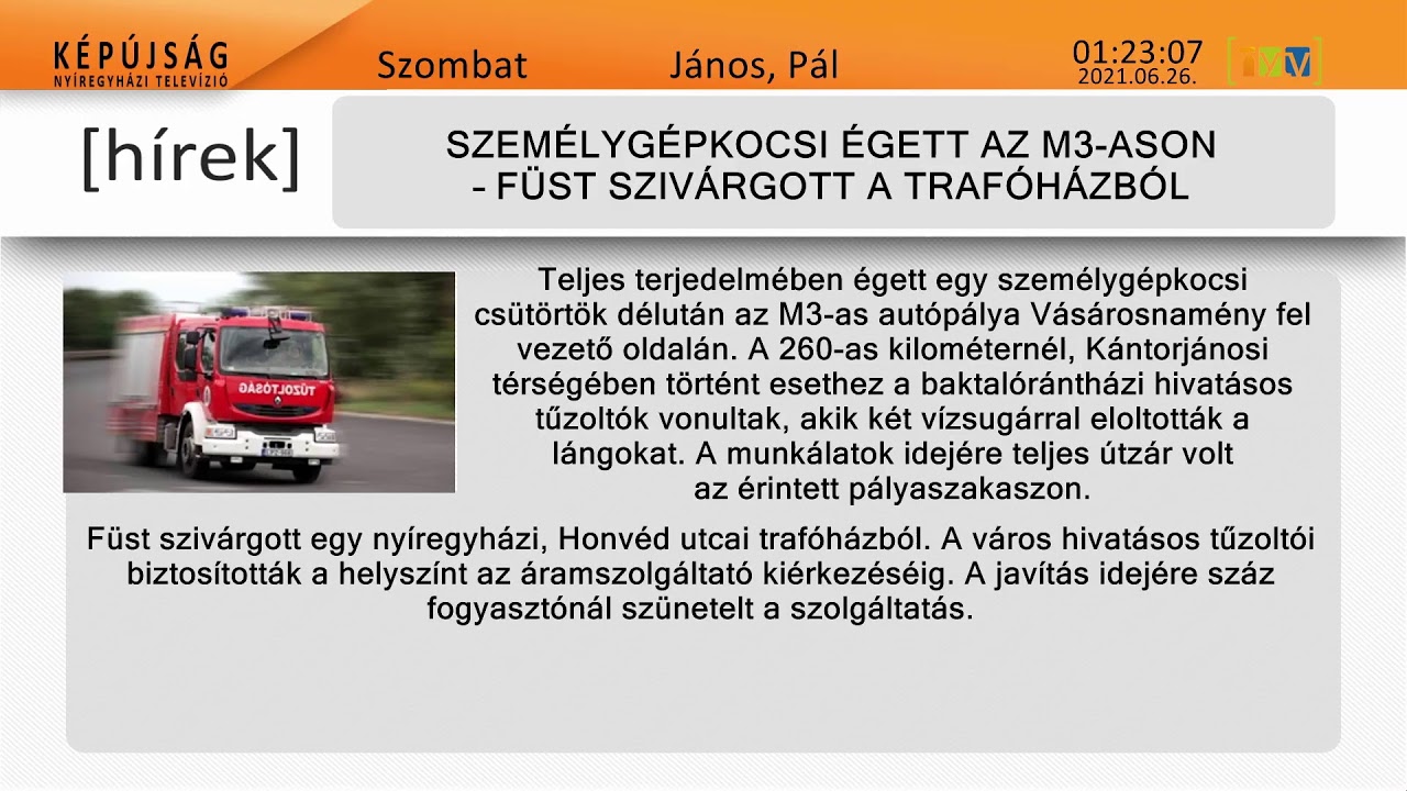 NYTV Live élő közvetítése