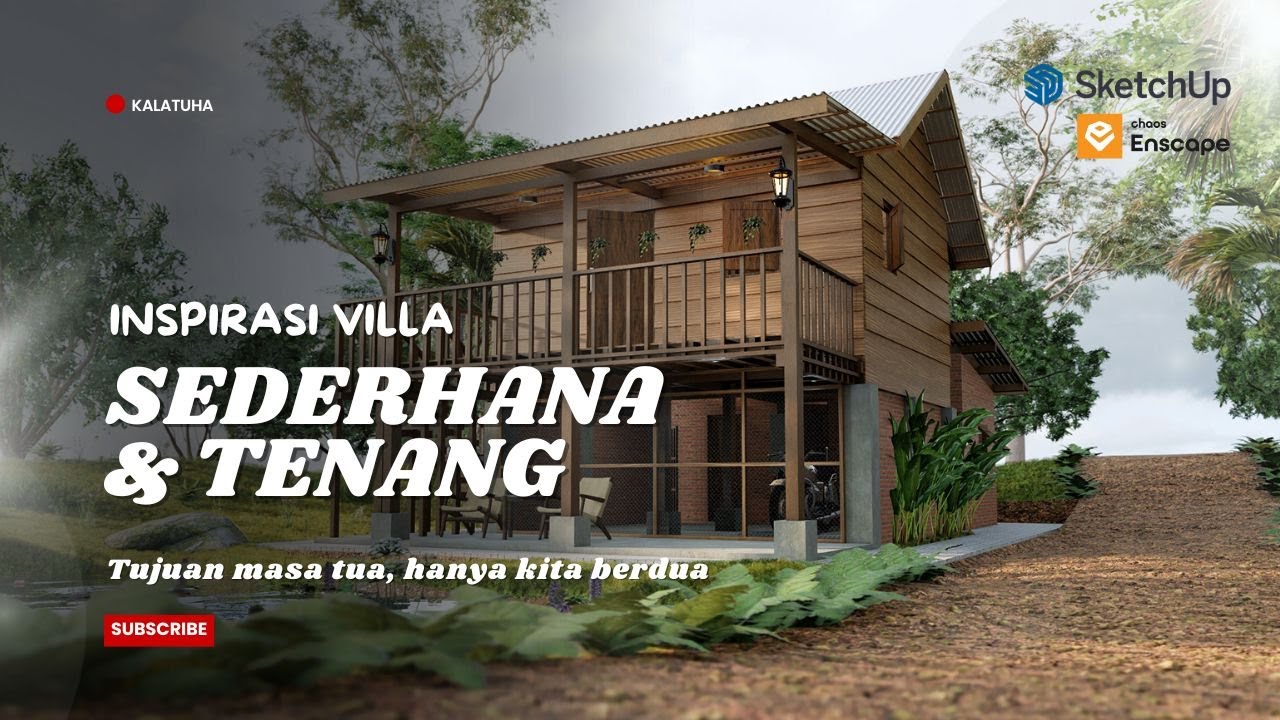 ANJUNG (Rumah Kebun) SEDERHANA UNTUK MASA TUA