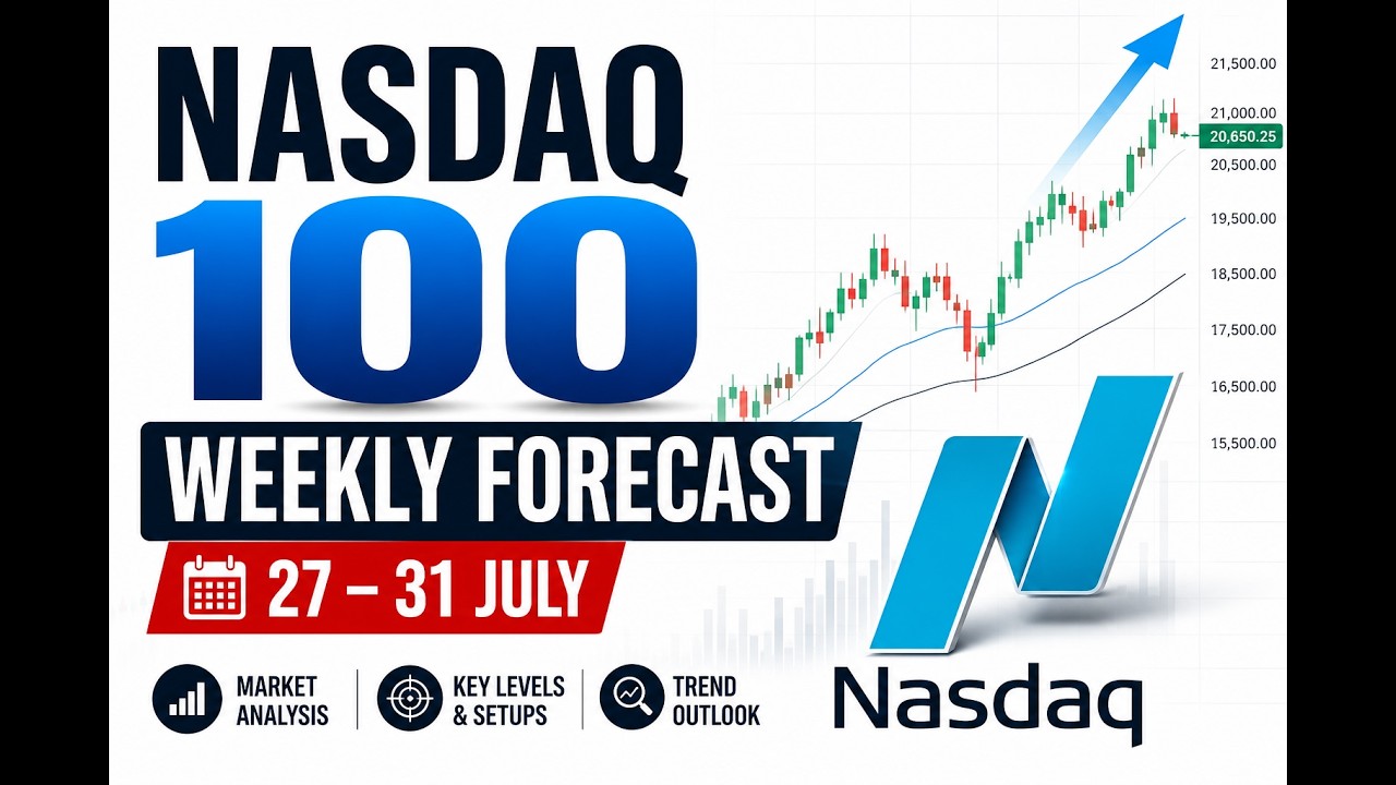 NASDAQ 100 Weekly Forecast: The Continuation! (27 - 31 JULY)