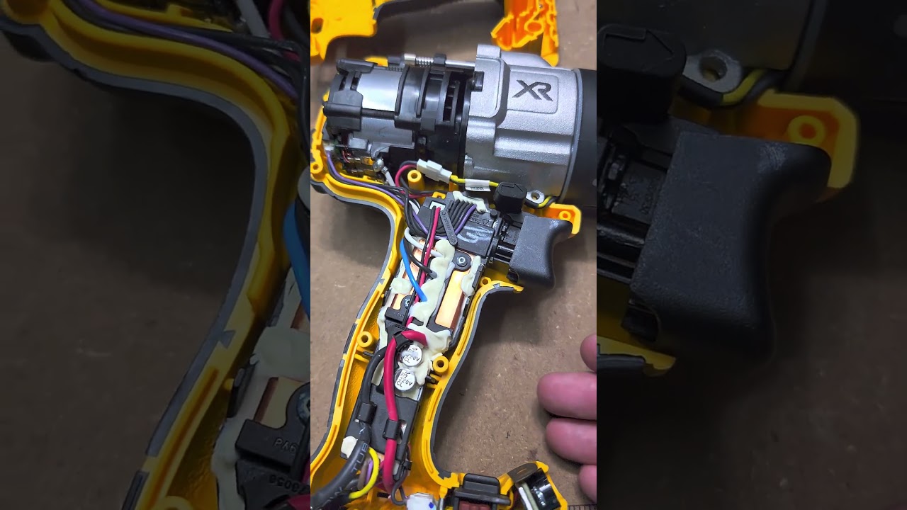 Tearing Down the Dewalt DCD998 Power Detect Hammer Drill #teardown #dewalt #dewalttools #lowes