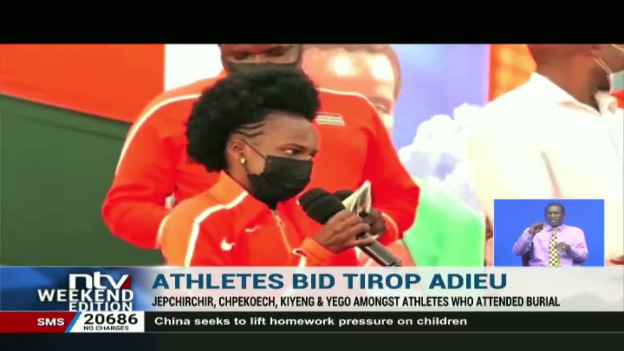 Late athlete Agnes Tirop laid to rest in Nandi
