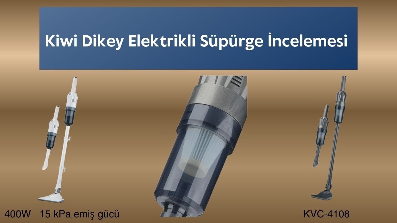 Şok'ta Satılan Kiwi KVC-4108 Dikey Elektrikli Süpürge İncelemesi