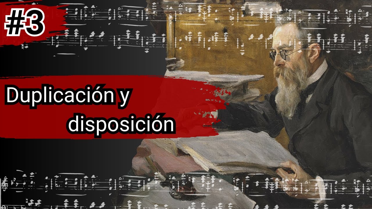 Disposición cerrada y abierta de los acordes | duplicación de las notas | Armonía Korsakov #3