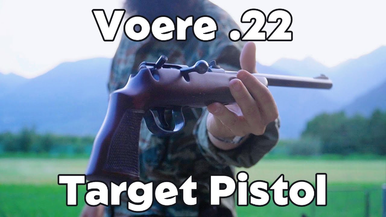 Voere .22 Target Pistol - Cheap Plinking Fun