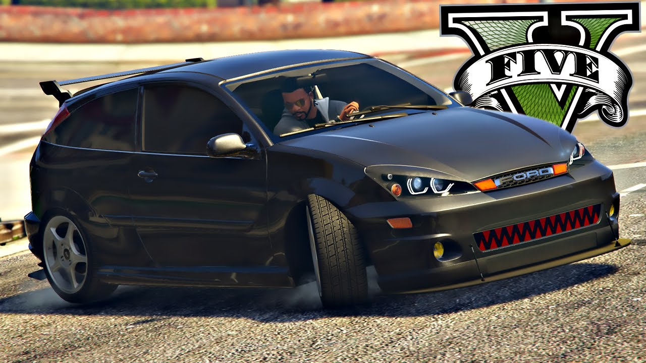 FUGA DA POLICIA COM FORD FOCUS AMG 2003 - GRAND THEFT AUTO V - GTA V MODS