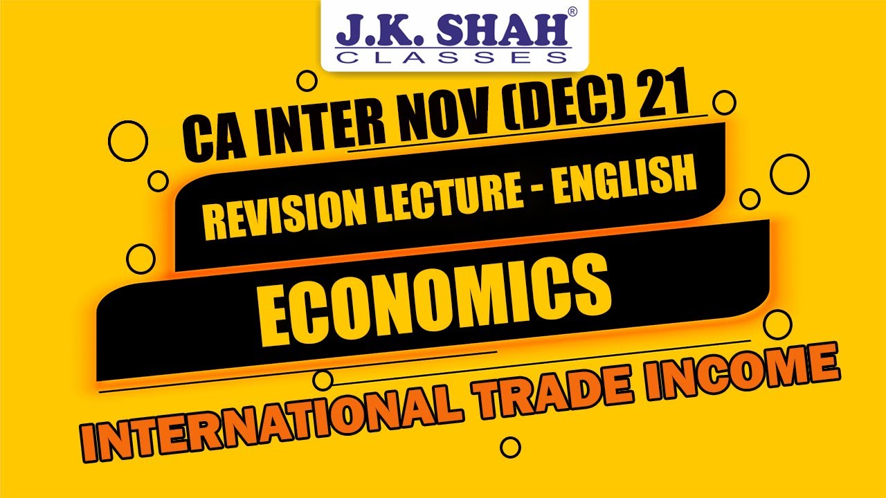 International Trade Income | English