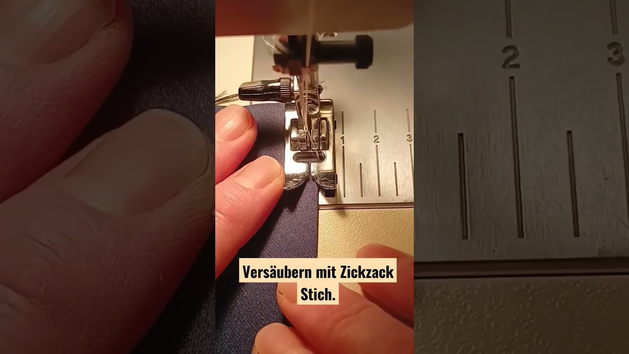 Der Zickzack Stich..😉