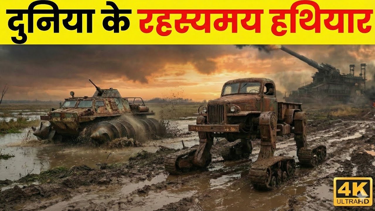 इतिहास के 10 सबसे गुप्त और अजीबोगरीब हथियार! 😱 | Top 10 Secret Weapons of History।