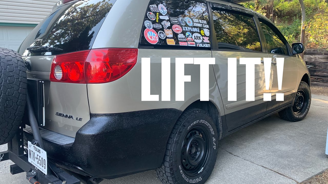 3 ½ Inch Lift on My 2008 Toyota Sienna makes all the Difference! It’s so Good!