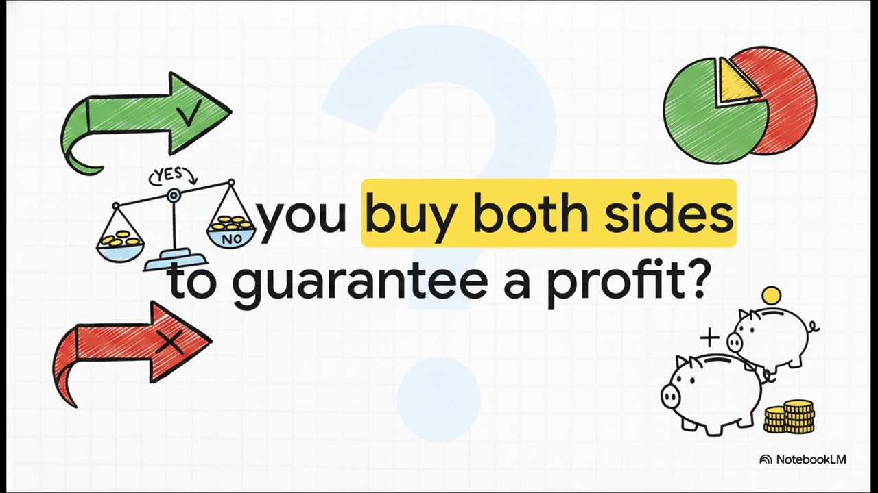 The Polymarket Arbitrage Strategy Most Traders Miss (Guaranteed Profit    ▎ on Both Sides)