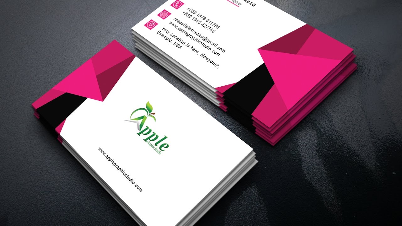 How to Design an Eye Catching Business Card in Photoshop