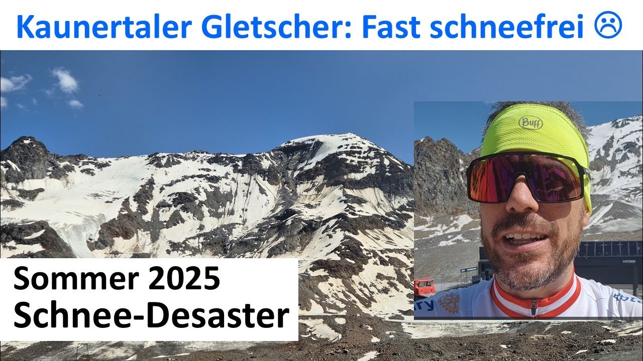 Kaunertal: Schneeschmelze extrem!