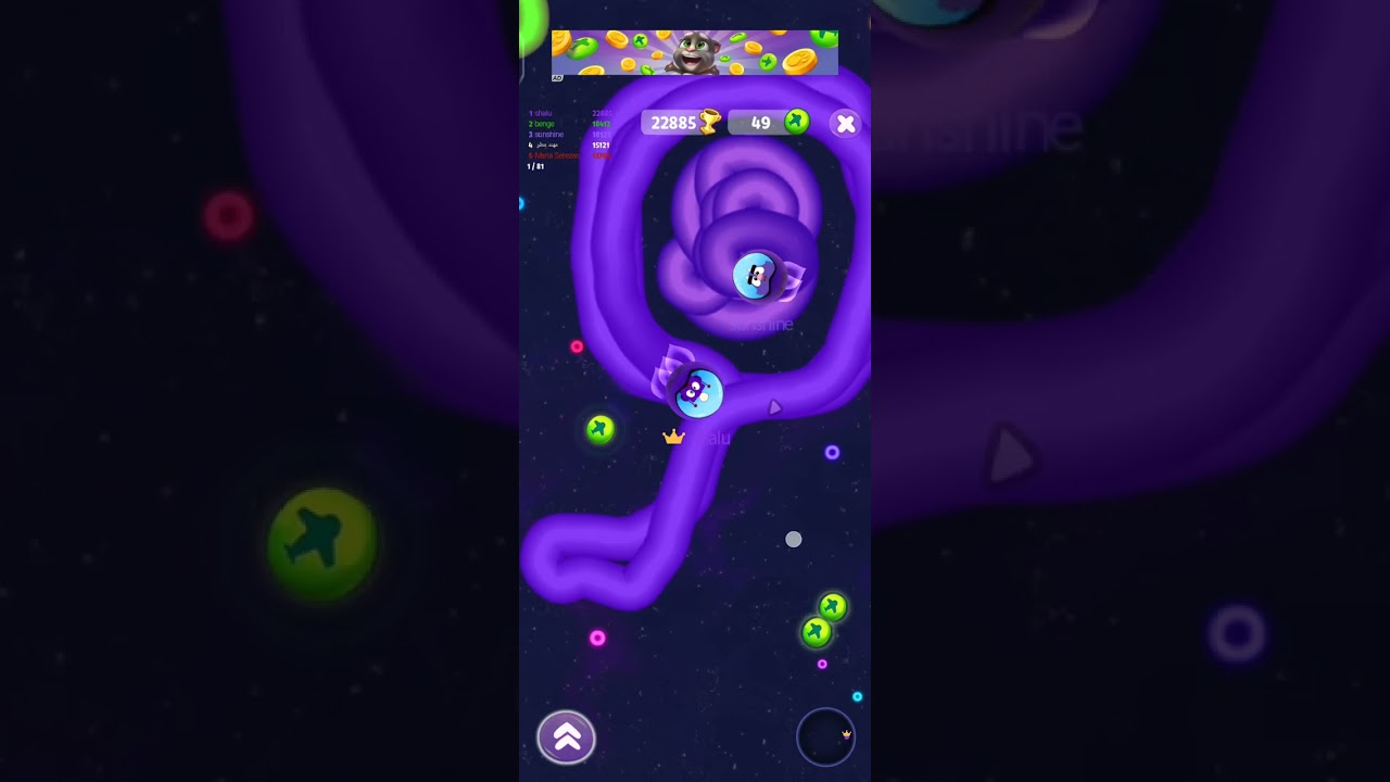 60k+ top score challenge 🚀 🚀 video #snake game 🎮🎮🎯..#viral #and subscribe my channel @Shalugamming 