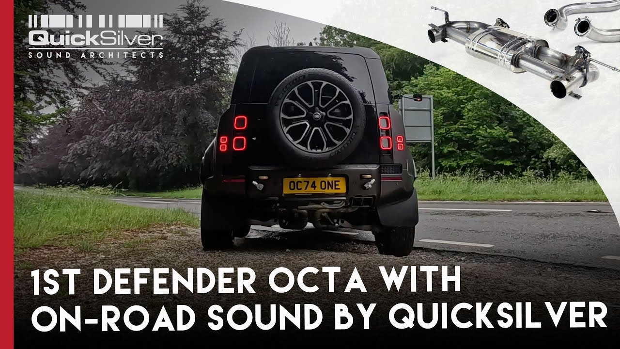 Первый Defender Octa с аудиосистемой On-Road от QuickSilver Sound Architects 