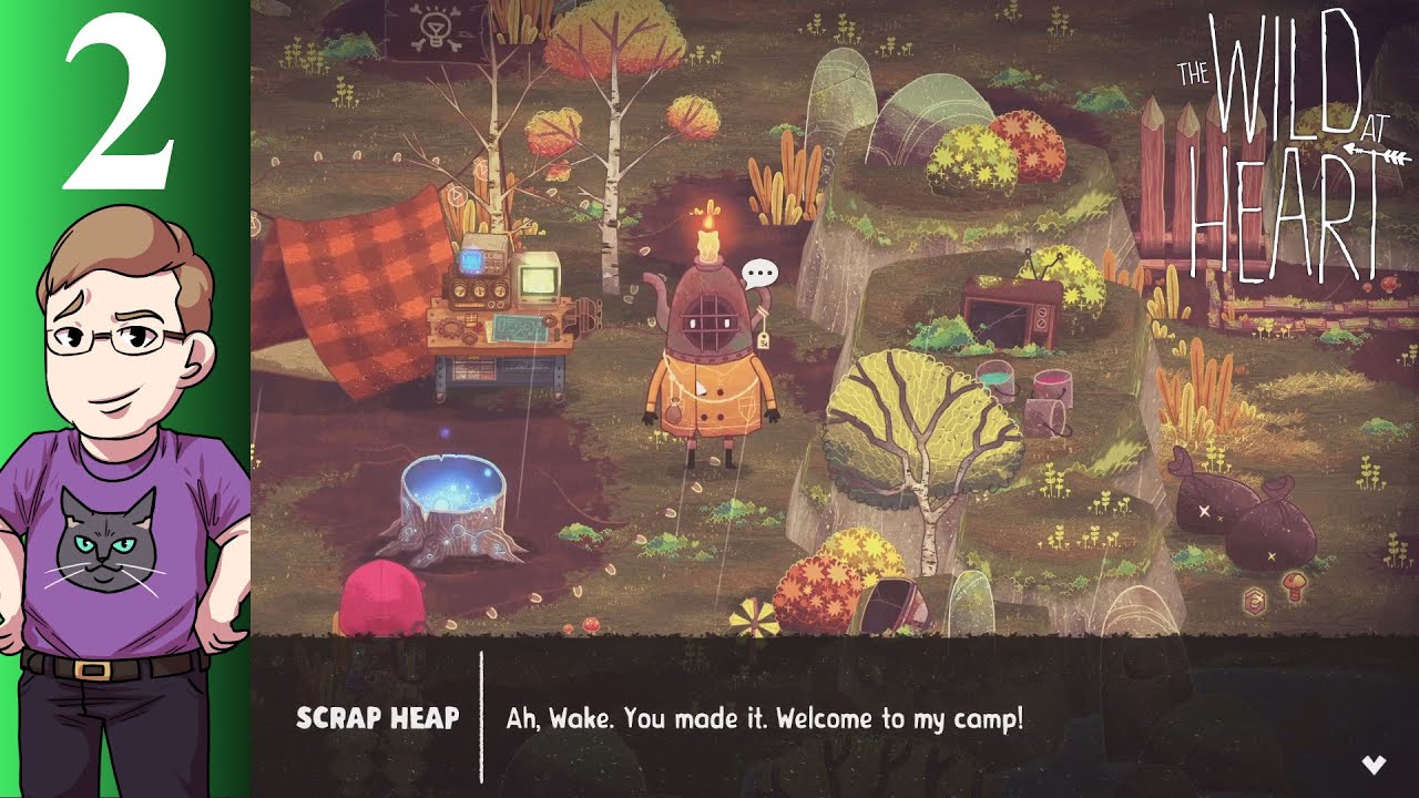 Let's Play The Wild At Heart (Blind) Part 2 - Gustbuster Upgrades, Spirit Well, and Crafting Recipes