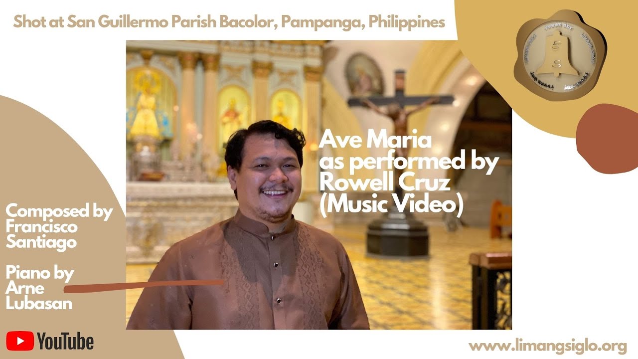 Ave Maria as performed by Rowell Cruz (Music Video)