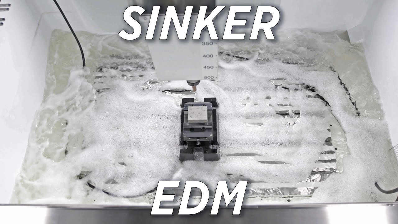 Our SINKER EDM is SET UP… Time for First Burn