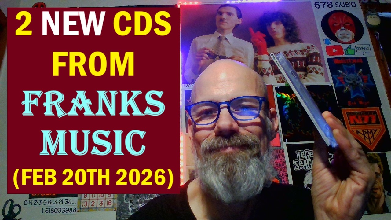 2 NEW CDS FROM FRANKS MUSIC (FEB 20TH 2026)