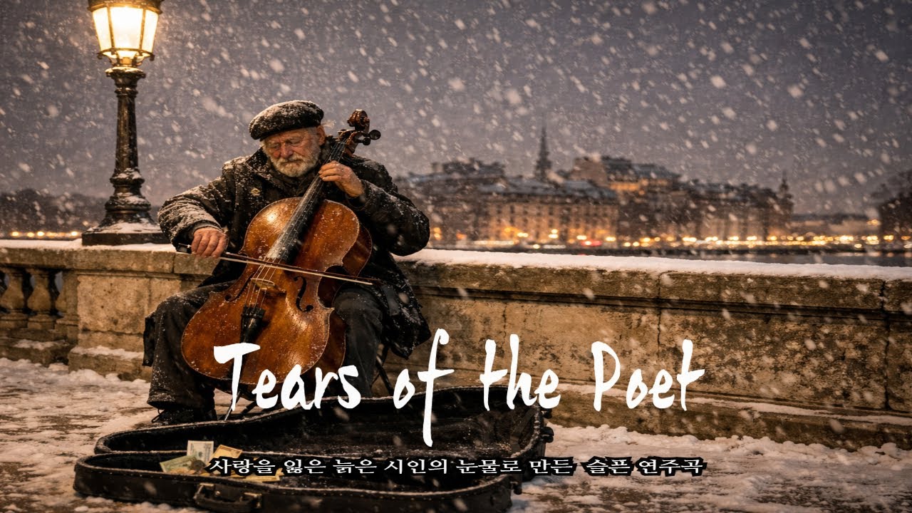 사랑을 잃은 늙은 시인의 눈물로 만든 슬픈 연주곡. 🍀A sorrowful melody woven from the tears of an old poet