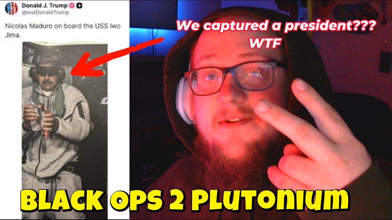 WE CAPTURED A PRESIDENT OF ANOTHER COUNTRY?!?! BO2 Plutonium