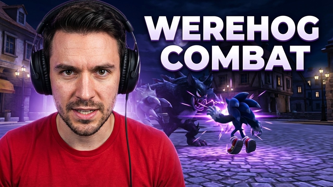 sonic unleashed прохождение 3 часть HOLOSKA геймплей
