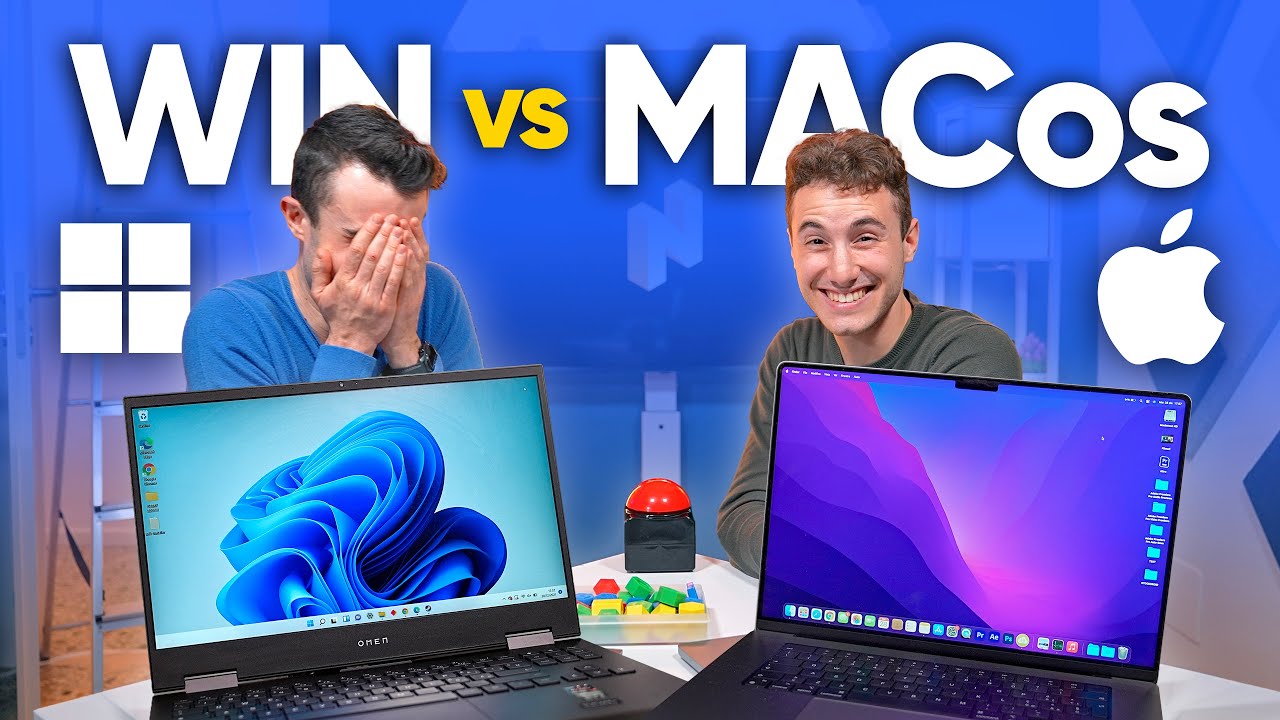 Proviamo WINDOWS 11 vs MAC OS su laptop e MacBook, chi fa meglio? 💥 *FINITA MALISSIMO*