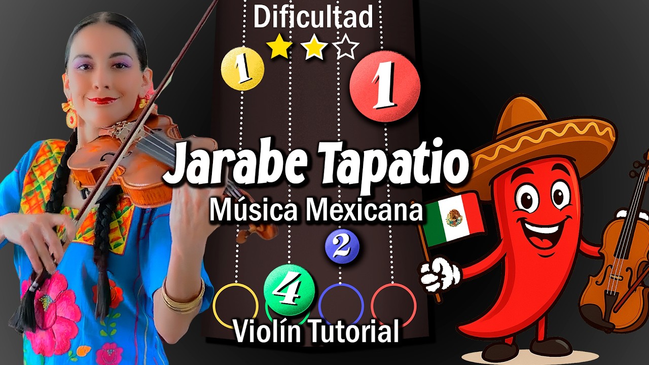 Jarabe Tapatío 🎻 Violín Play Along 🎻 - Irazú Violín + Partitura