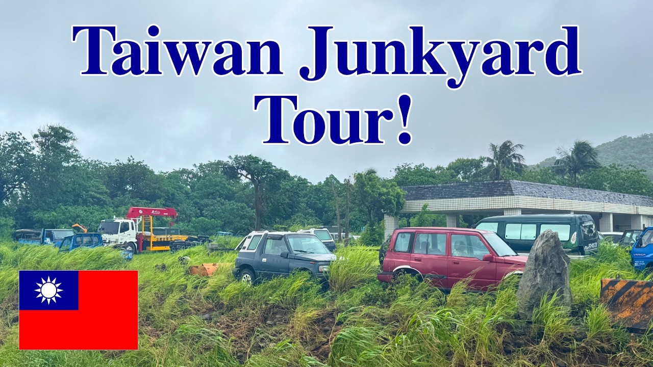 Touring a Taiwanese Junkyard! 🇹🇼