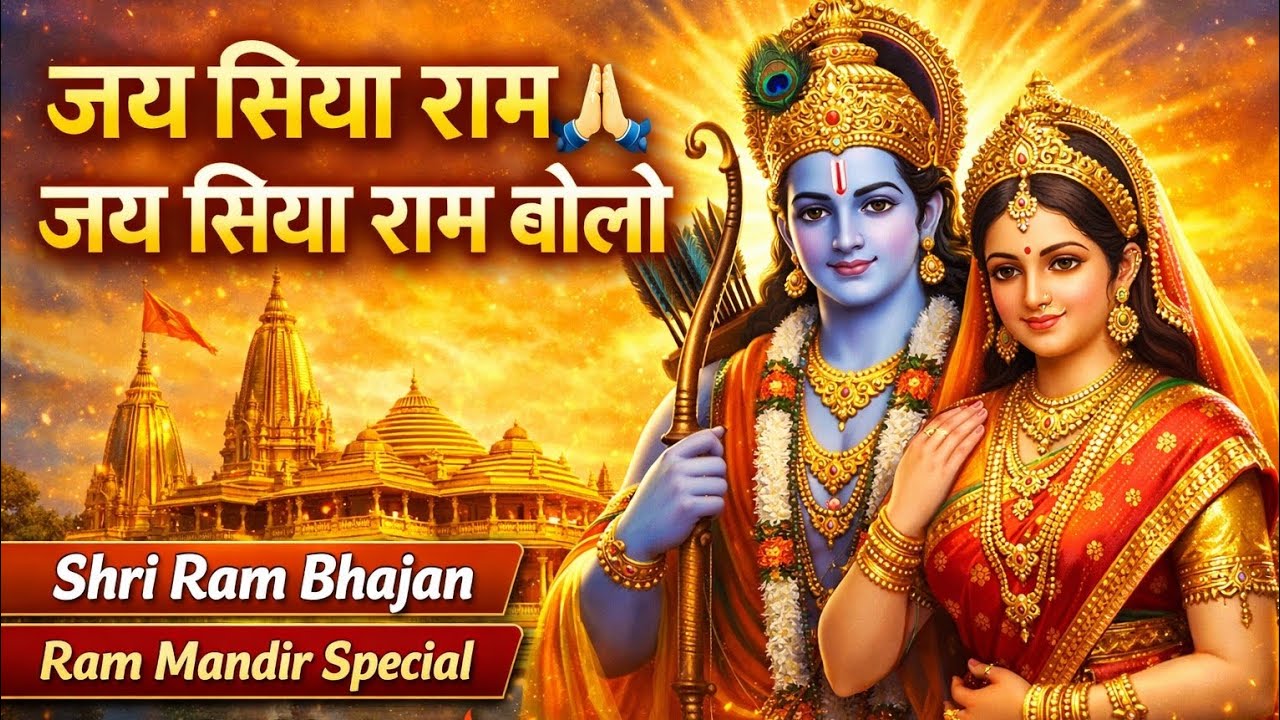 💫जय सिया राम बोलो जय सिया राम🙏 | Shri Ram Bhajan | Ram Bhajan 2026 | Viral Ram Bhajan🙏