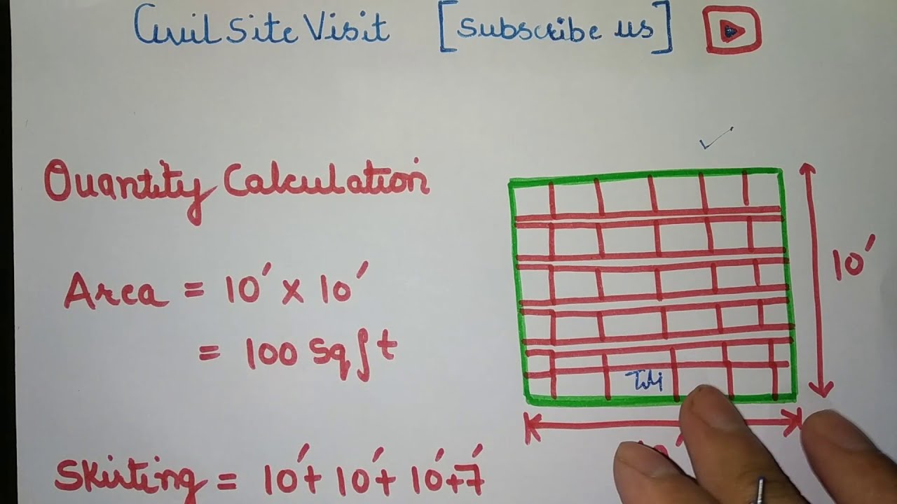 घर मे टाइल लगाने मे कितना खर्चा लगेगा कैसे निकाले ? Tile cost calculation | Rate Analysis