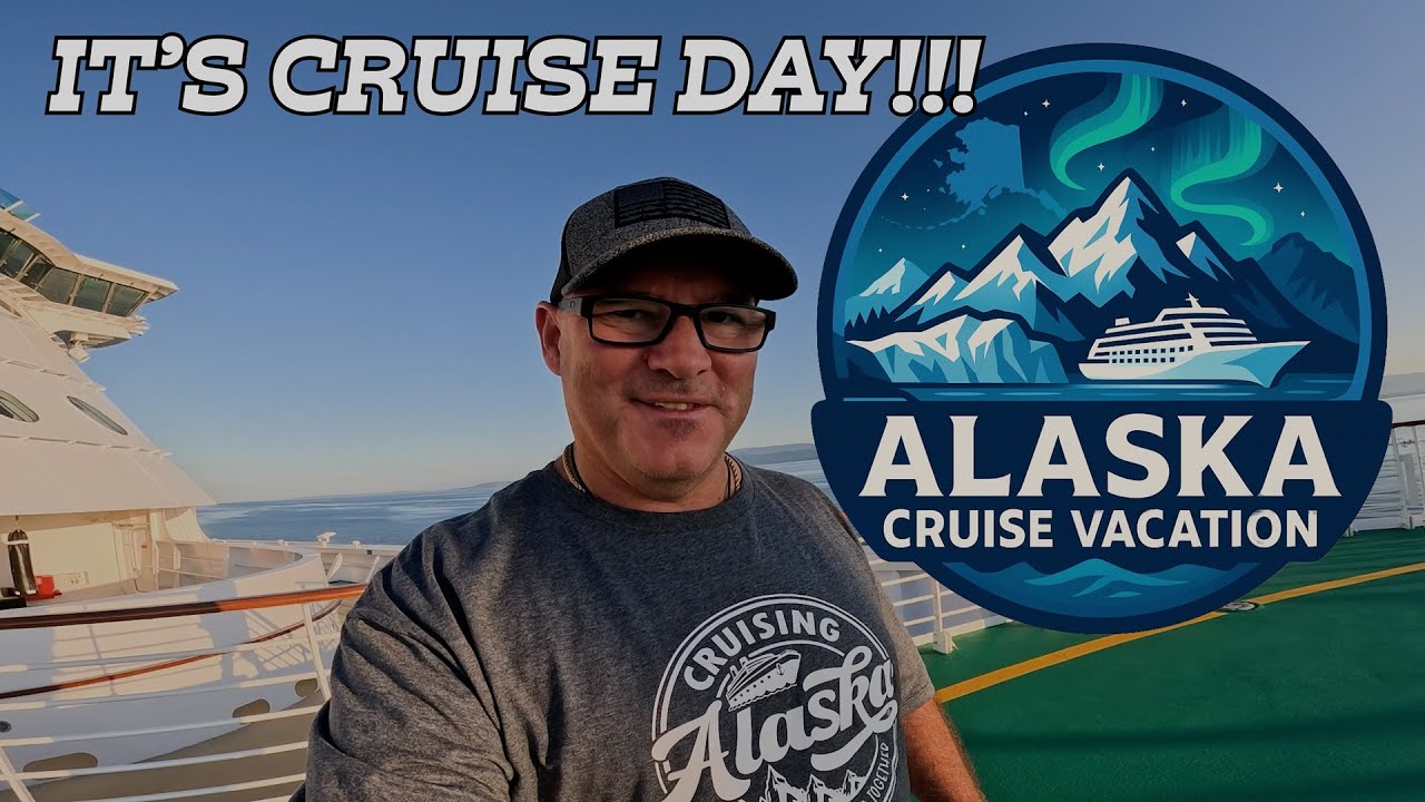 Our Alaska Cruise Vacation: Getting on the Serenade of the Seas - Raw footage