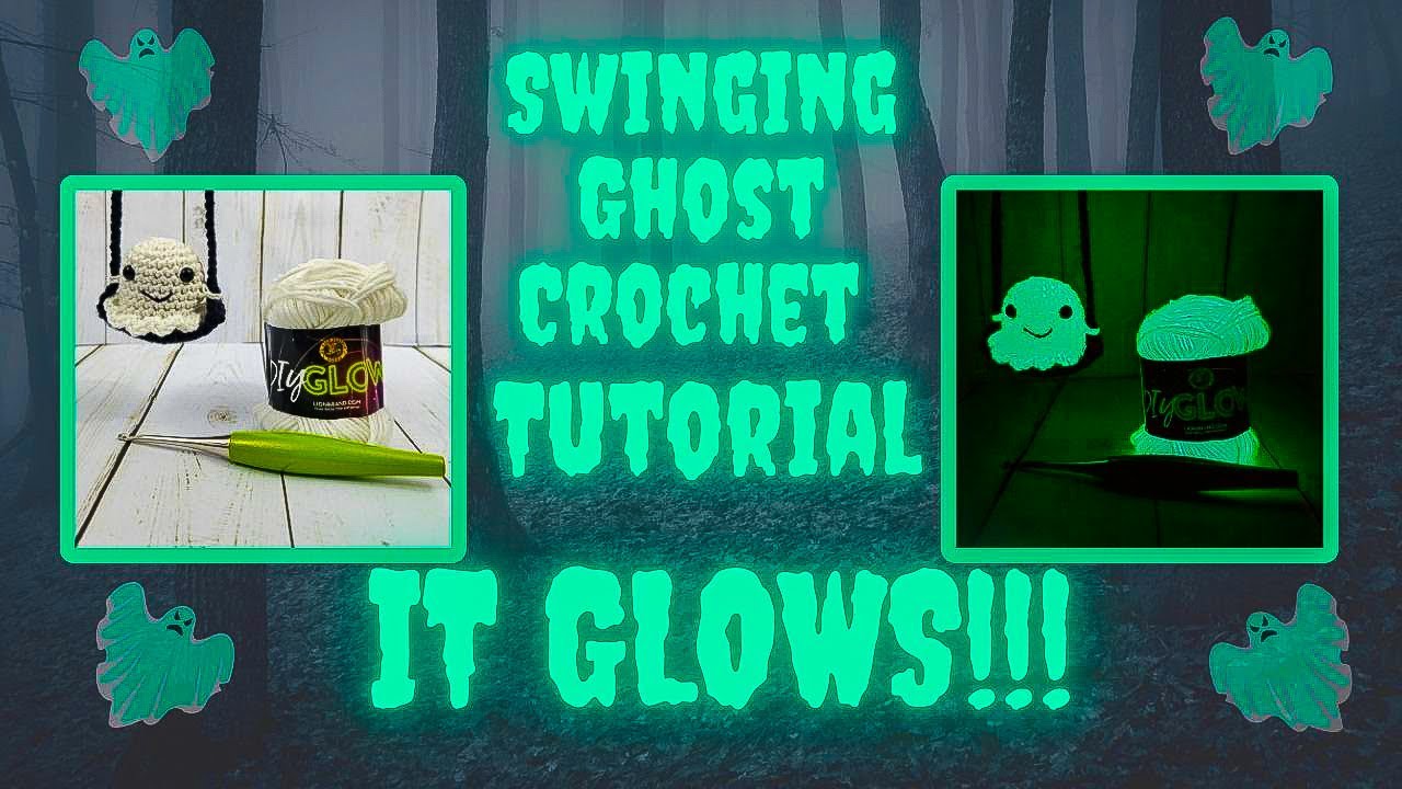 Swinging Ghost Crochet Tutorial -GREAT FOR FALL MARKETS!!-