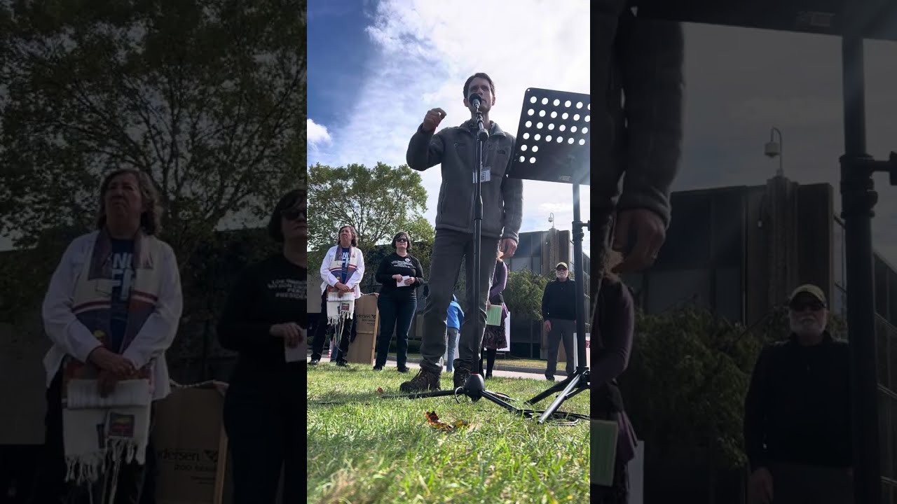 Weekly peaceful protest, Bearing Witness @ ICE in Burlington MA marks six months