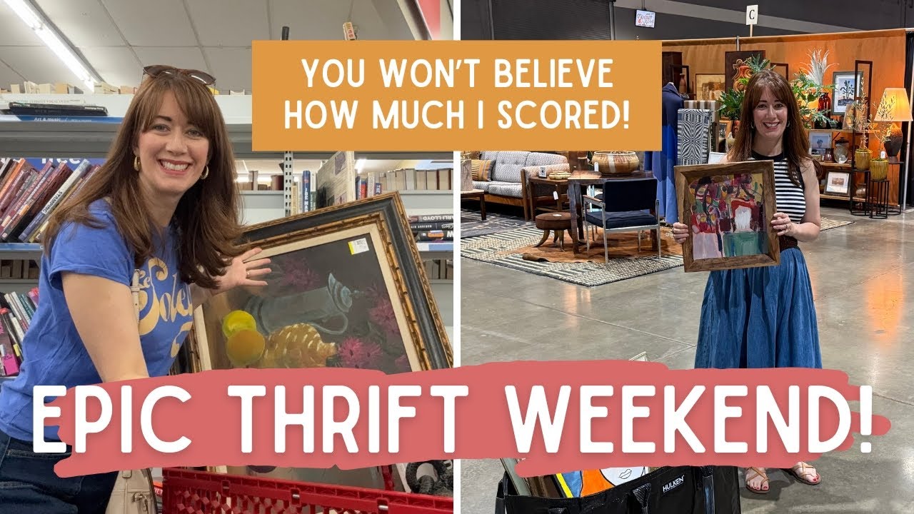 BEST THRIFTING WEEKEND EVER! Bags & Bags of Vintage! | Reseller