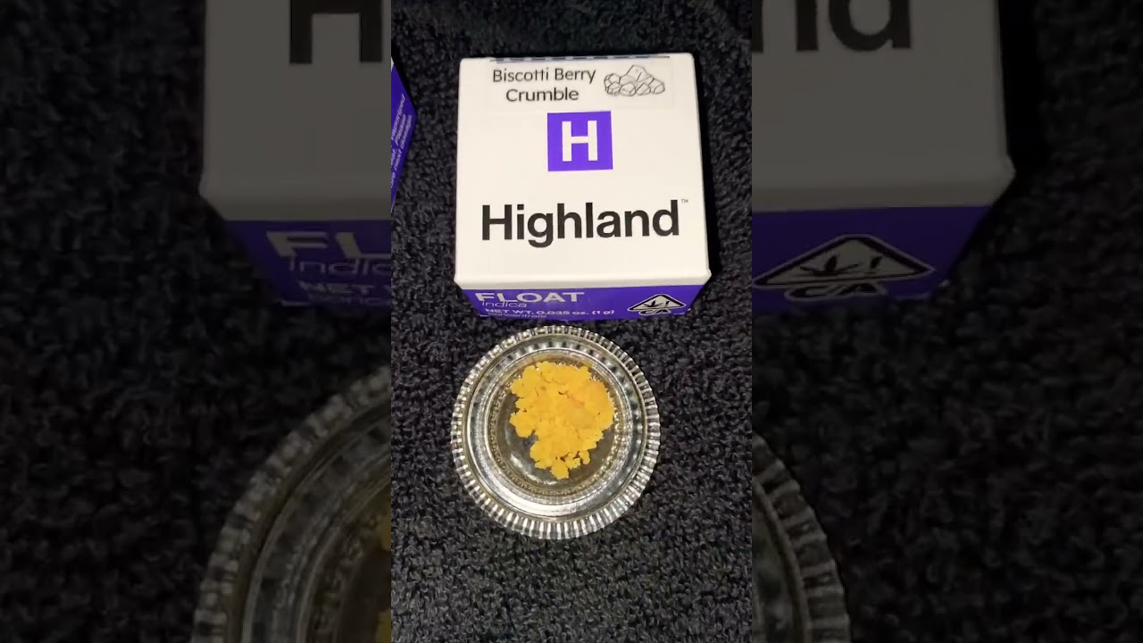 High land live resin & crumble 🔥 #wax#rig#420#liveresin