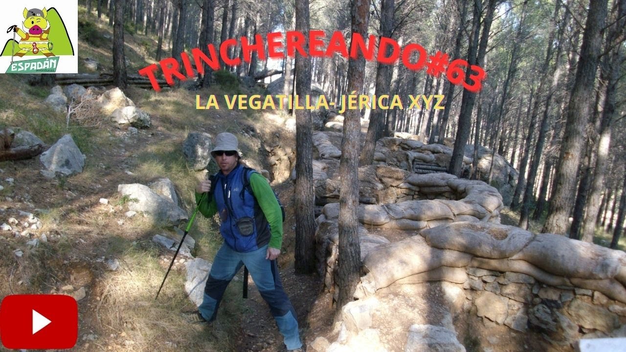TRINCHERAS DE JÉRICA-GUERRA CIVIL-TRINCHEREANDO#63